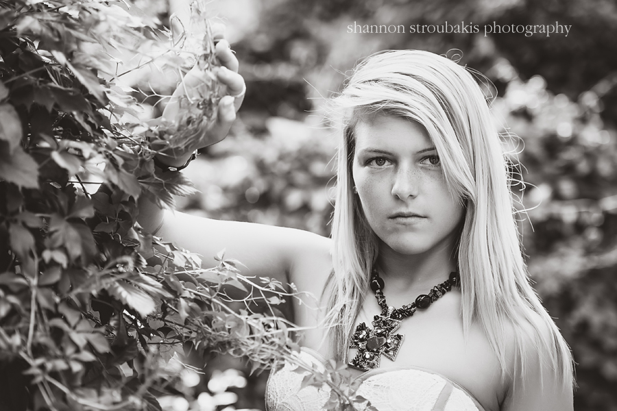 edgy senior photography session in the park for a high school senior