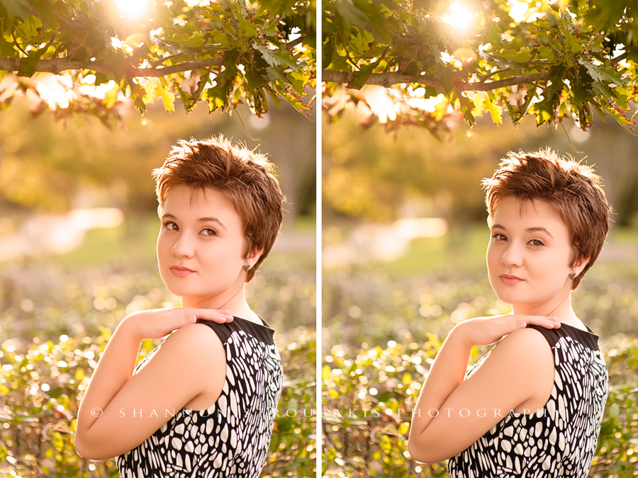beautiful senior photography in the woodlands and spring tx in the park