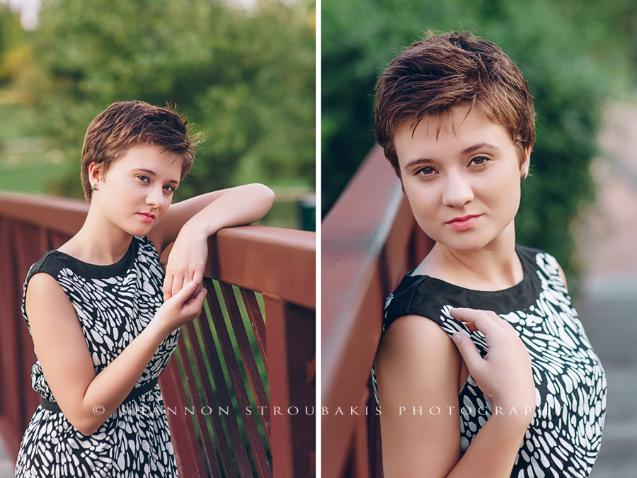 the best senior photographer in the woodlands for senior portrait session outdoors on location
