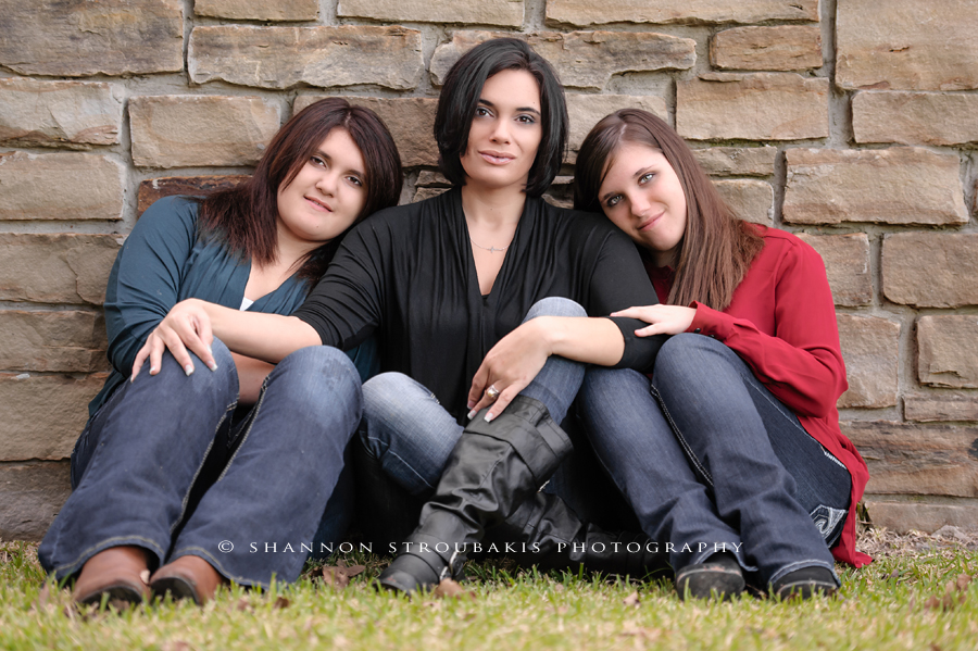 mother daughter portrait session with a family from tomball