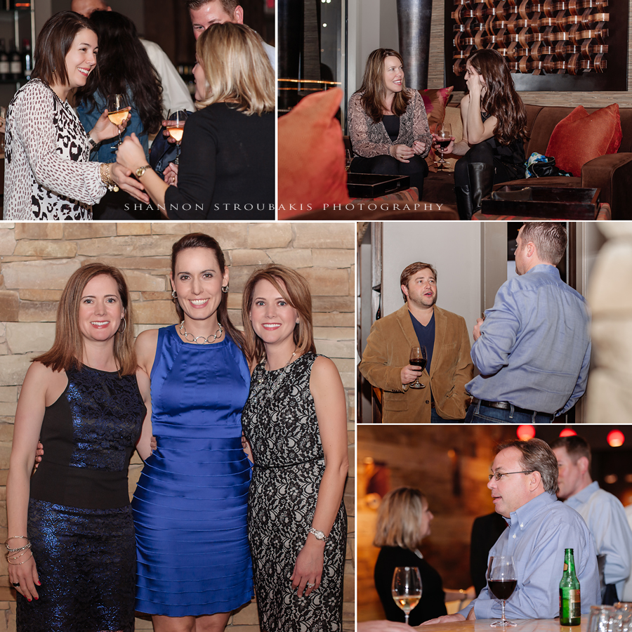 event photography photographs at the woodlands crush wine lounge