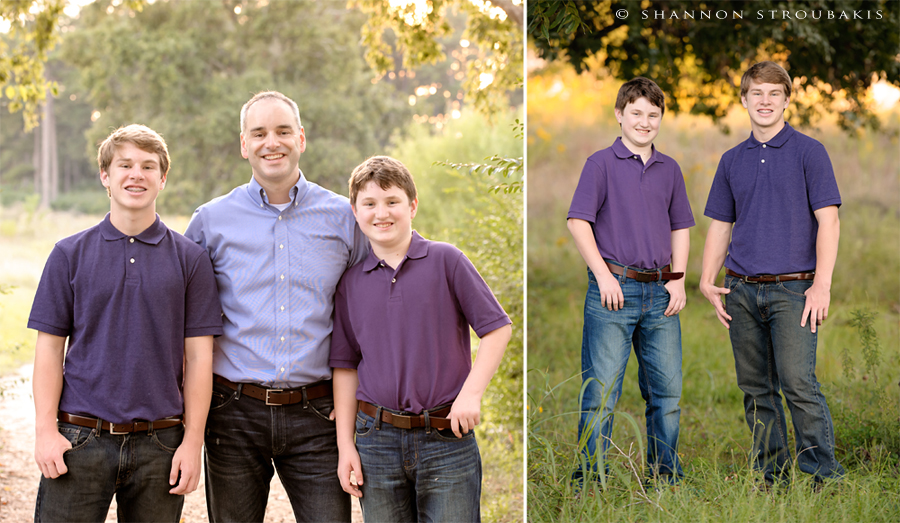 father-son-the-woodlands-portraits
