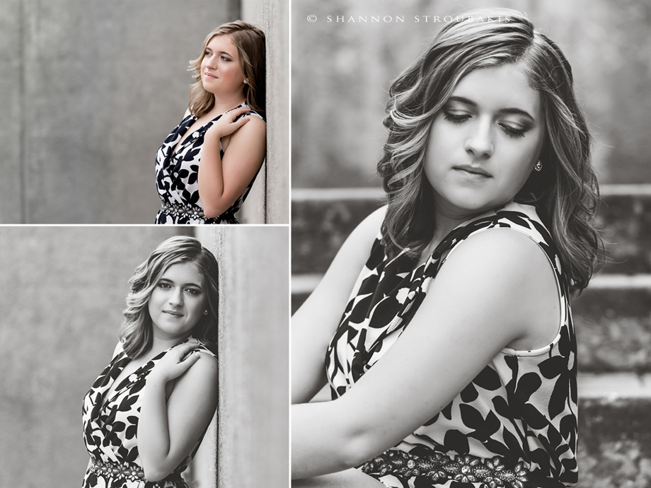 black-and-white-senior-photography