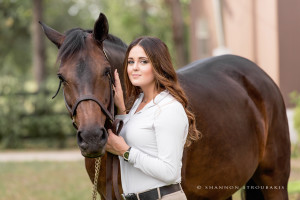 Senior and her Horse - The Woodlands and Magnolia - Shannon Stroubakis ...