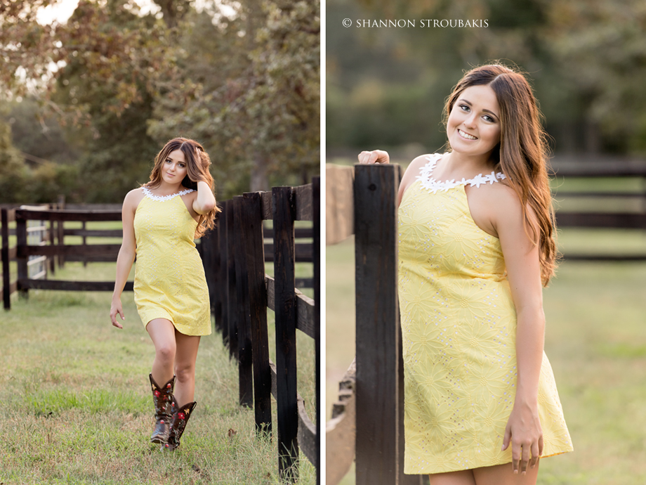 the-woodlands-country-senior-session