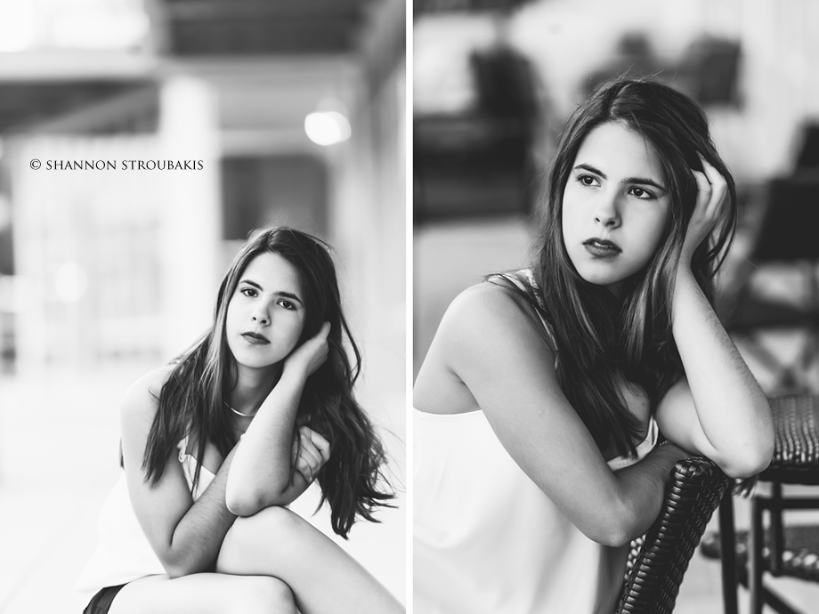black-and-white-senior-portraits