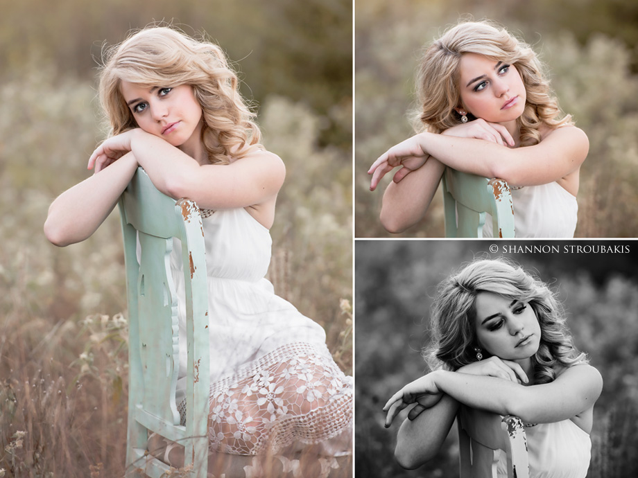 dreamy field portraits seniors the woodlands