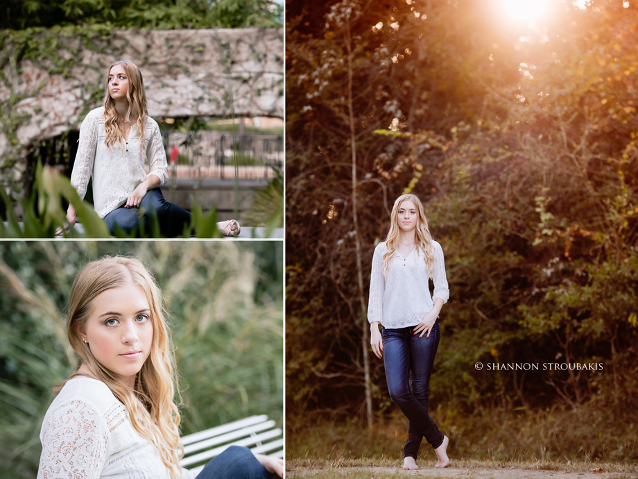 senior photographer in the woodlands