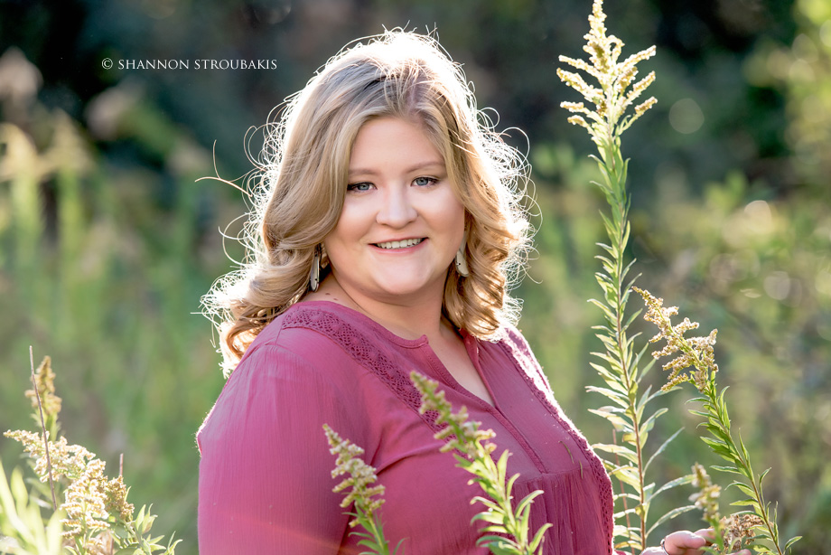 outdoor senior portraits texas the woodlands
