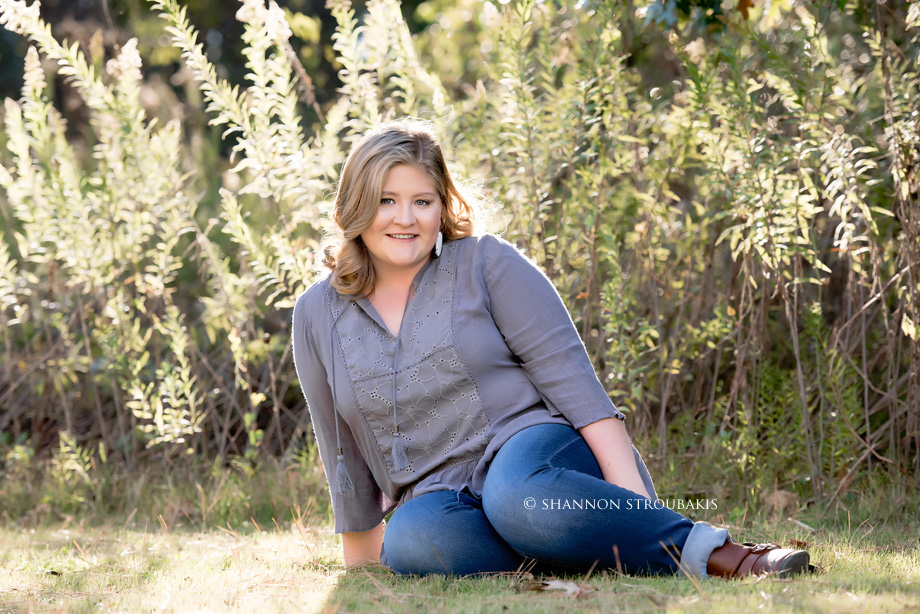 senior photography in the woodlands