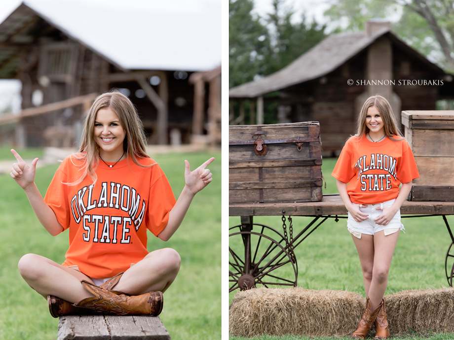 texas hand signals college graduation portraits 