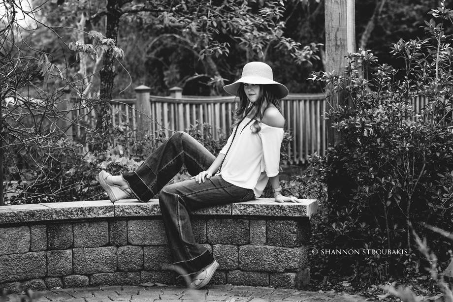 senior photographer the woodlands and spring