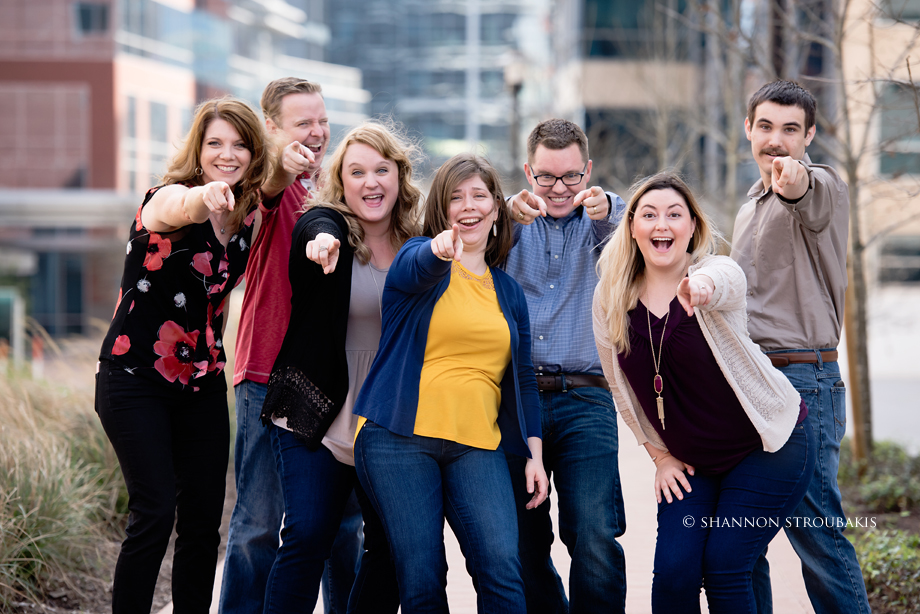 booking your group shot for businesses and companies in the woodlands for headshots