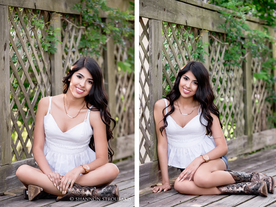 country style senior portraits the woodlands texas