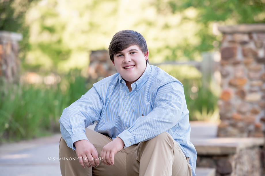 mini senior sessions in the woodlands
