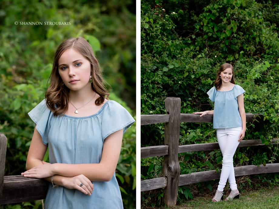 the woodlands outdoors senior pictures