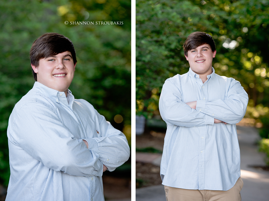 the woodlands senior mini sessions for boys